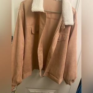 Blush Pink Boutique Shacket